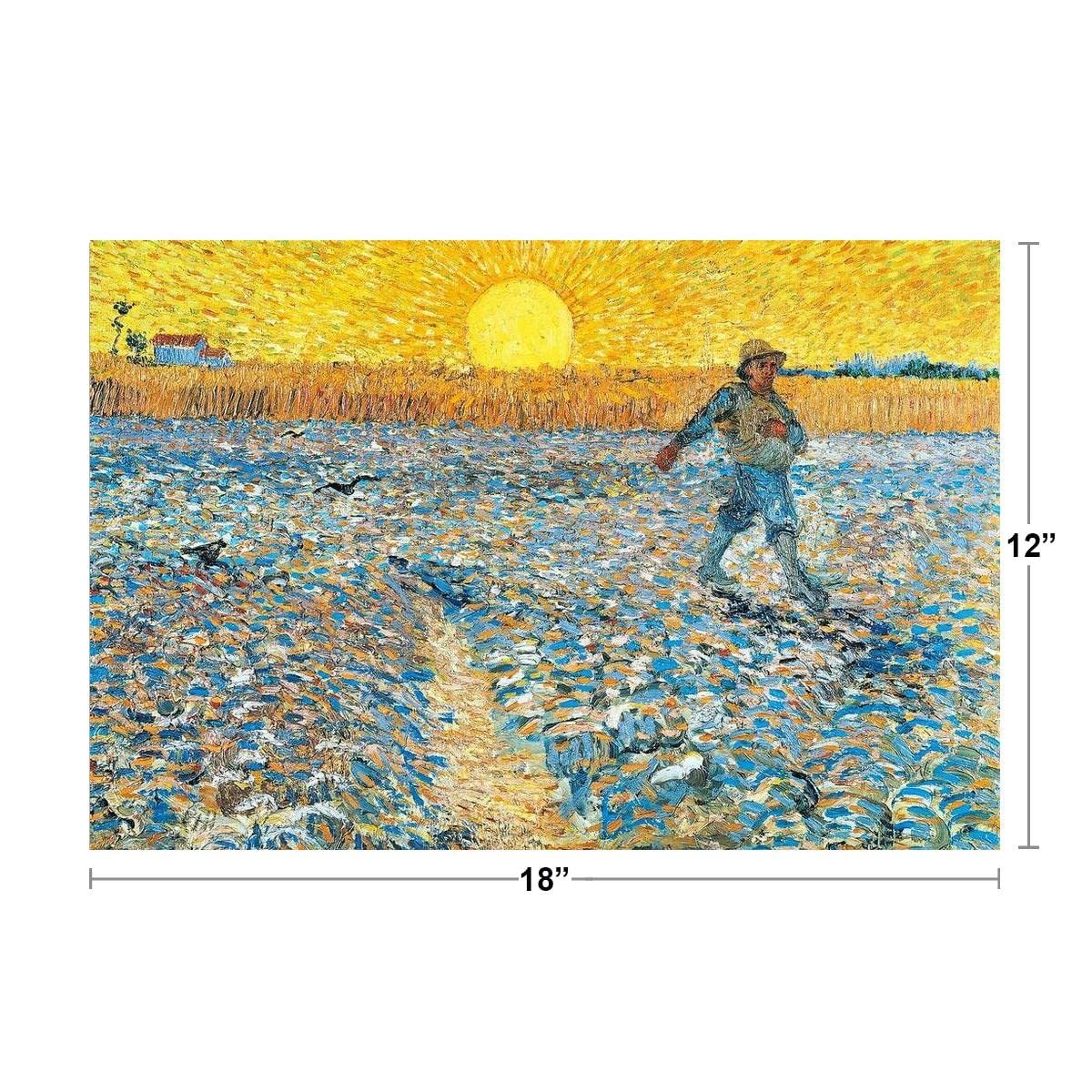 Amazon.com: Vincent Van Gogh The Sower 1888 Van Gogh Wall Art